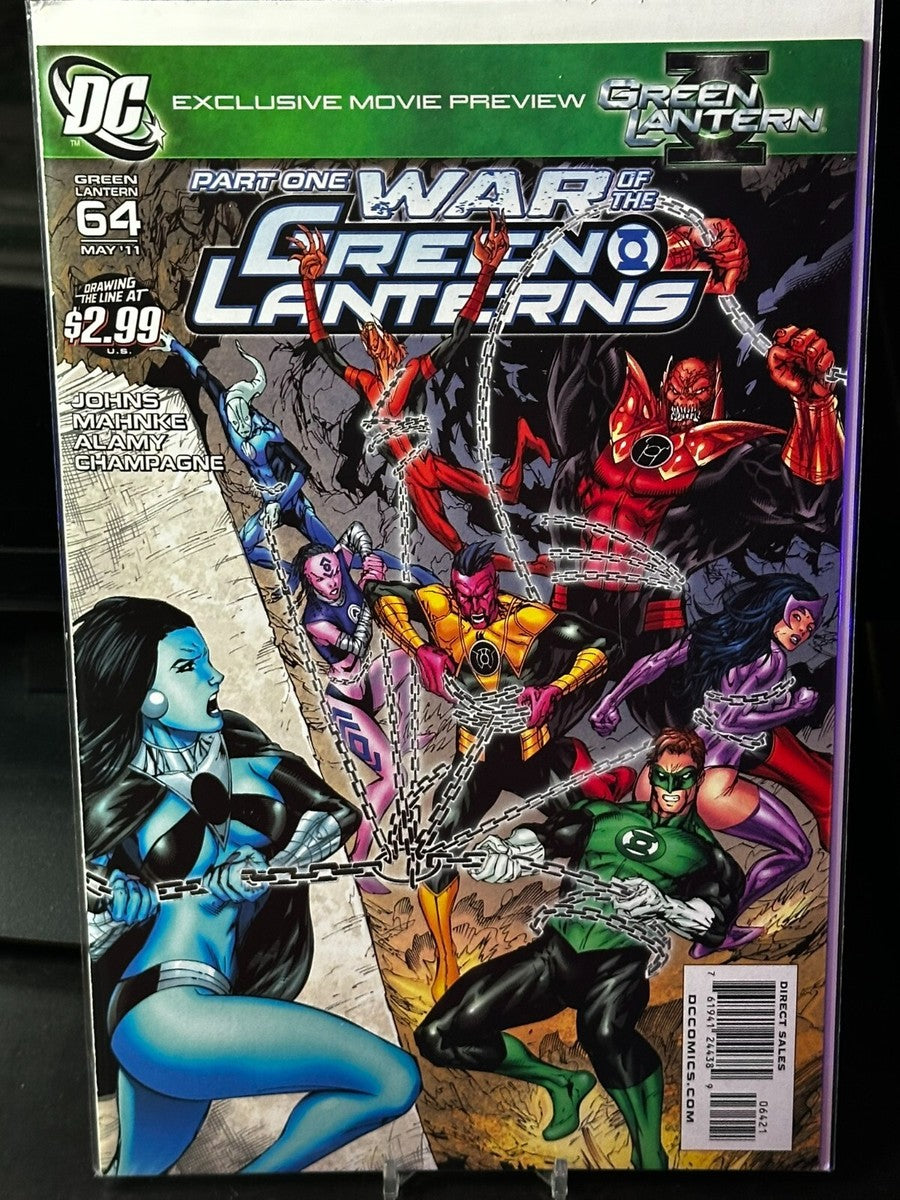 Green Lantern (2005) #64 [War of the Green Lanterns - Part 1] Variant (1:10) Edition <BINS>