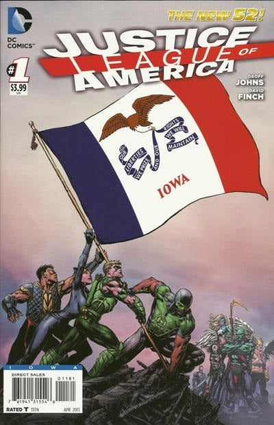 Justice League Of America (2013) #1 Iowa Variant Edition <BINS>
