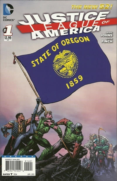 Justice League Of America (2013) #1 Oregon Variant Edition <BINS>