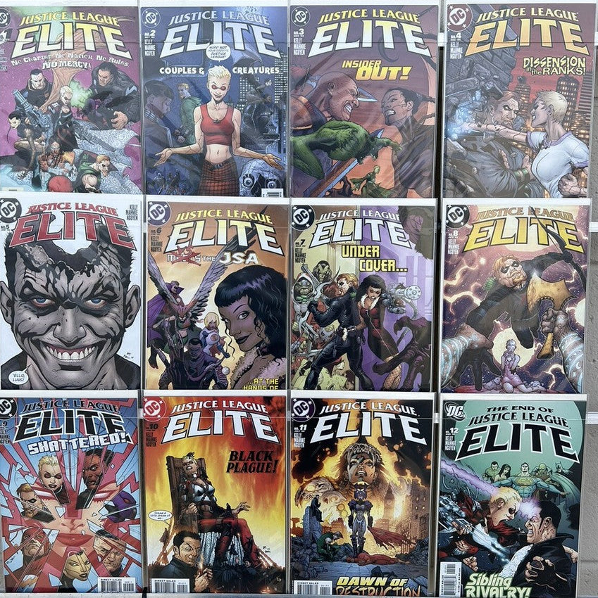 Justice League Elite #1-12 [Lot of 12 Comics] <OXV-05>