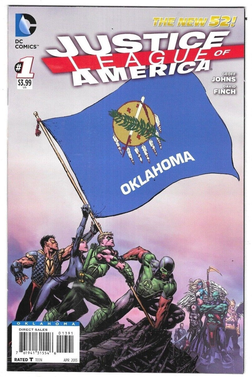 Justice League Of America (2013) #1 Oklahoma Variant Edition <BINS>