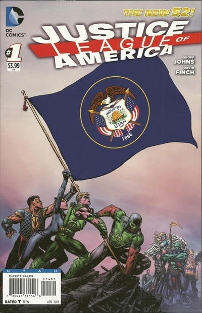 Justice League Of America (2013) #1 Utah Variant Edition <BINS>