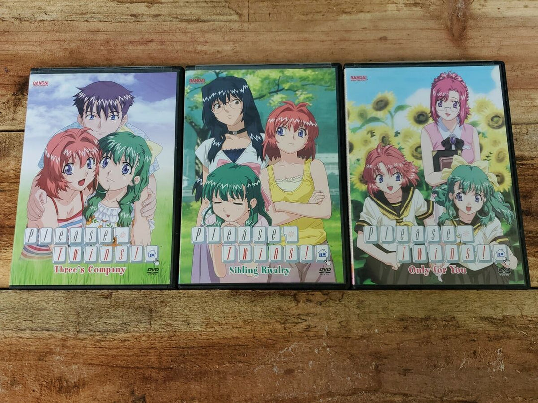 Please Twins! Vol. 1-3 (DVD) ~Previously Viewed~