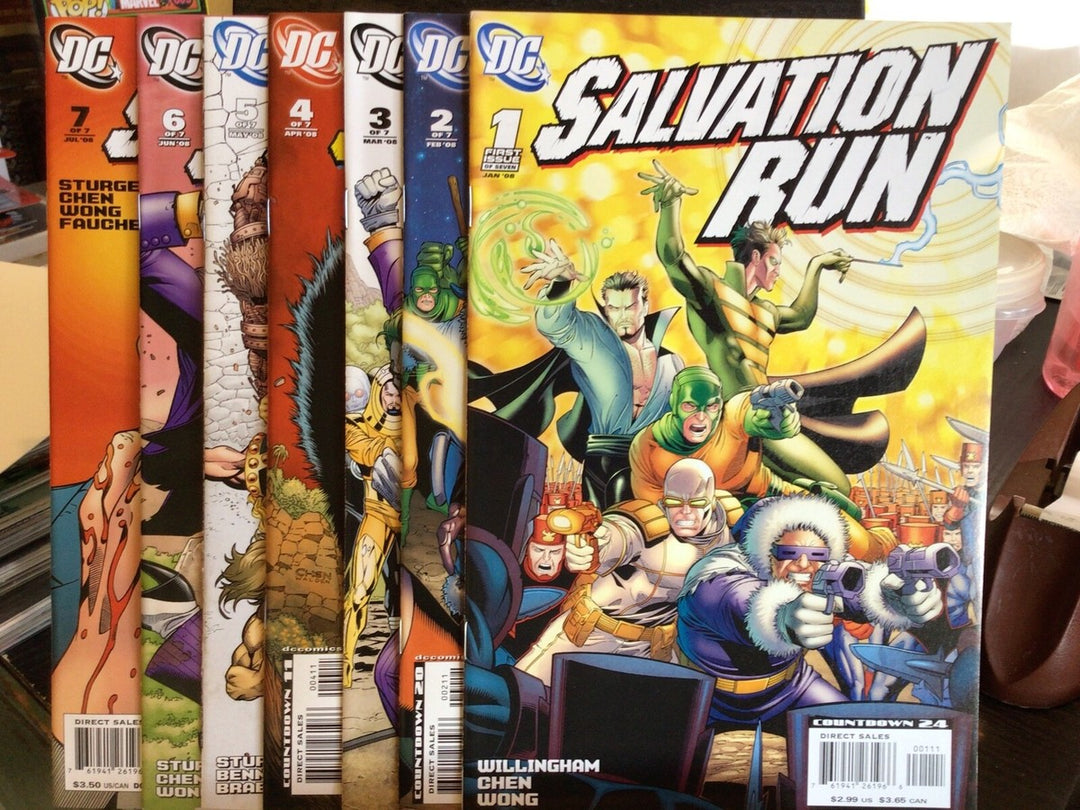 Salvation Run Complete Series [2008 MINISERIES LOT]