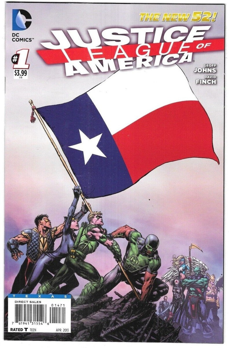 Justice League Of America (2013) #1 Texas Variant Edition <BINS>