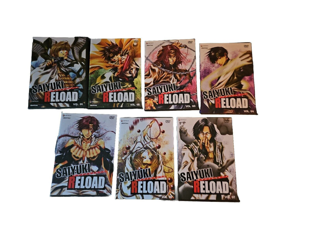 Saiyuki Reload Vol. 1-7 (DVD) ~Previously Viewed~