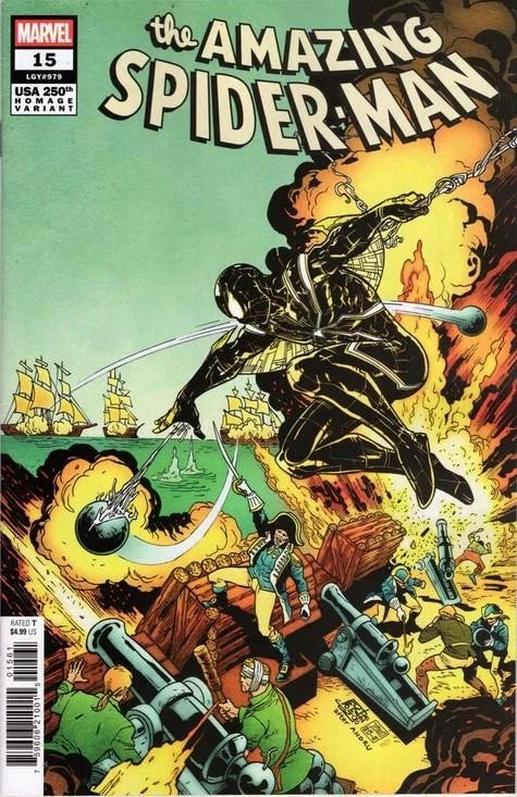 Amazing Spider-Man (2025) #15 Giuseppe Camuncoli 250th Homage Variant