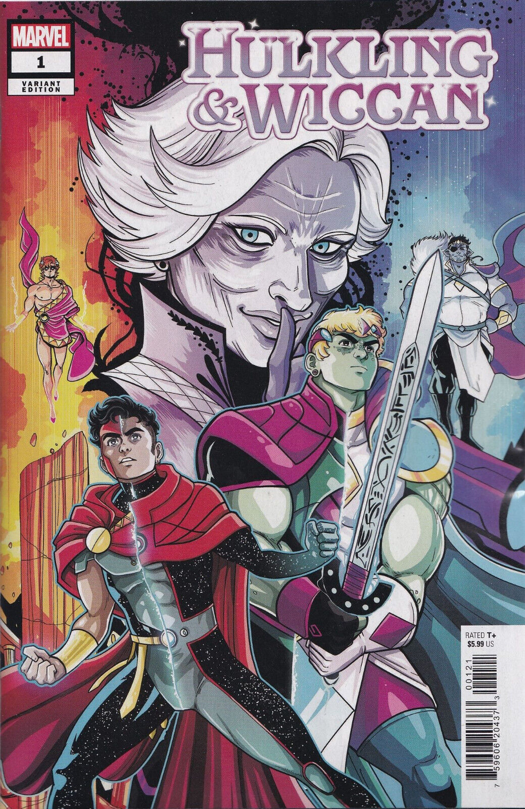 Hulkling And Wiccan #1 Vecchio Variant Edition <BINS>