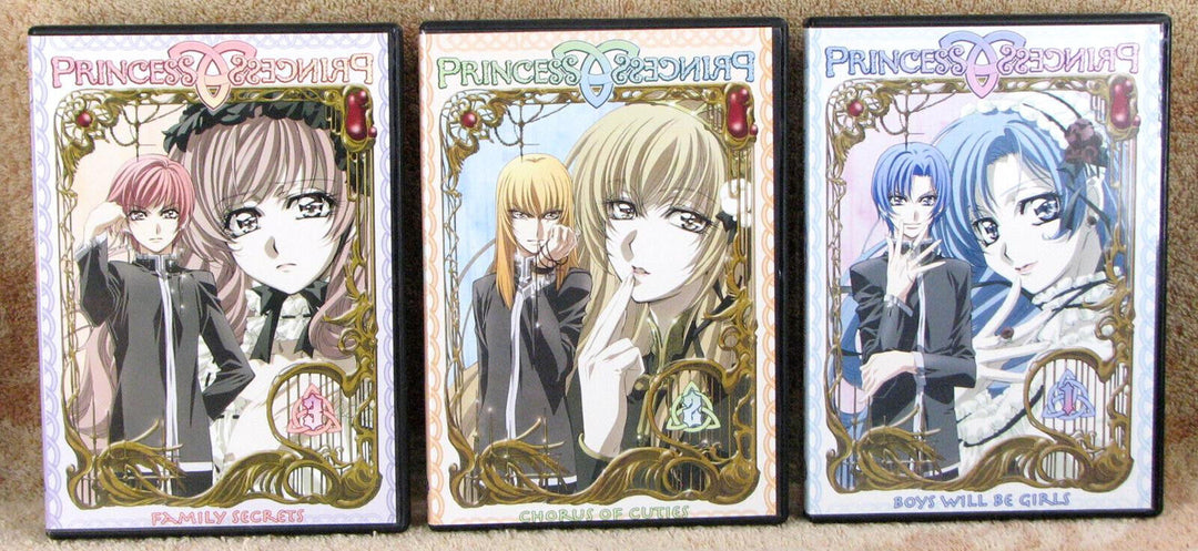 Princess Princess Vol. 1-3 (DVD) ~Previously Viewed~