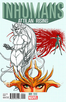 Inhumans Attilan Rising #1 [Secret Wars] Variant (1:25) Johnson Design Edition <BINS>