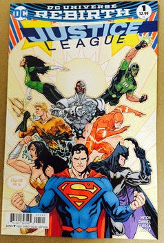 Justice League (2016) #1 Variant Edition <BINS>