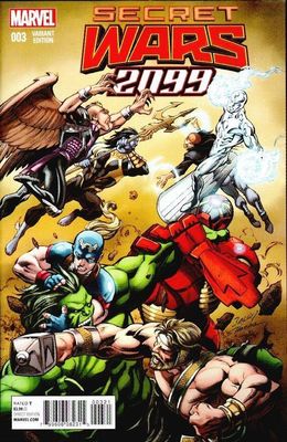 Secret Wars 2099 #3 (Of 5) [Secret Wars] Variant (1:25) Bagley Edition <BINS>