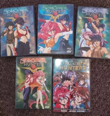 Sorcerer Hunters Vol. 1-4 + OVAs (DVD) ~Previously Viewed~