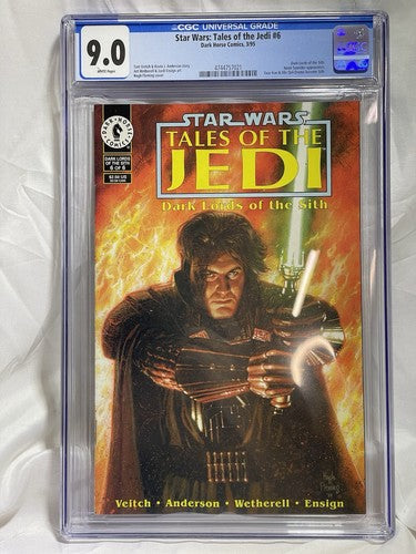 Star Wars: Tales of the Jedi - Dark Lords of the Sith (1995) #6 CGC 9.0