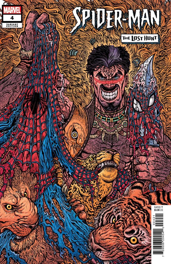 Spider-Man: The Lost Hunt (2022) #4 Wolf Variant VF <OFC>