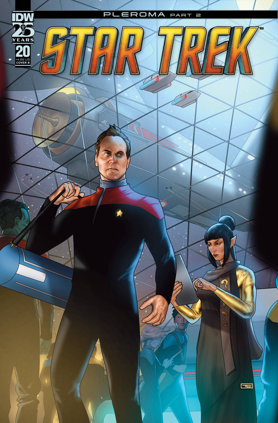 Star Trek (2022) #20 Variant B (Clarke)