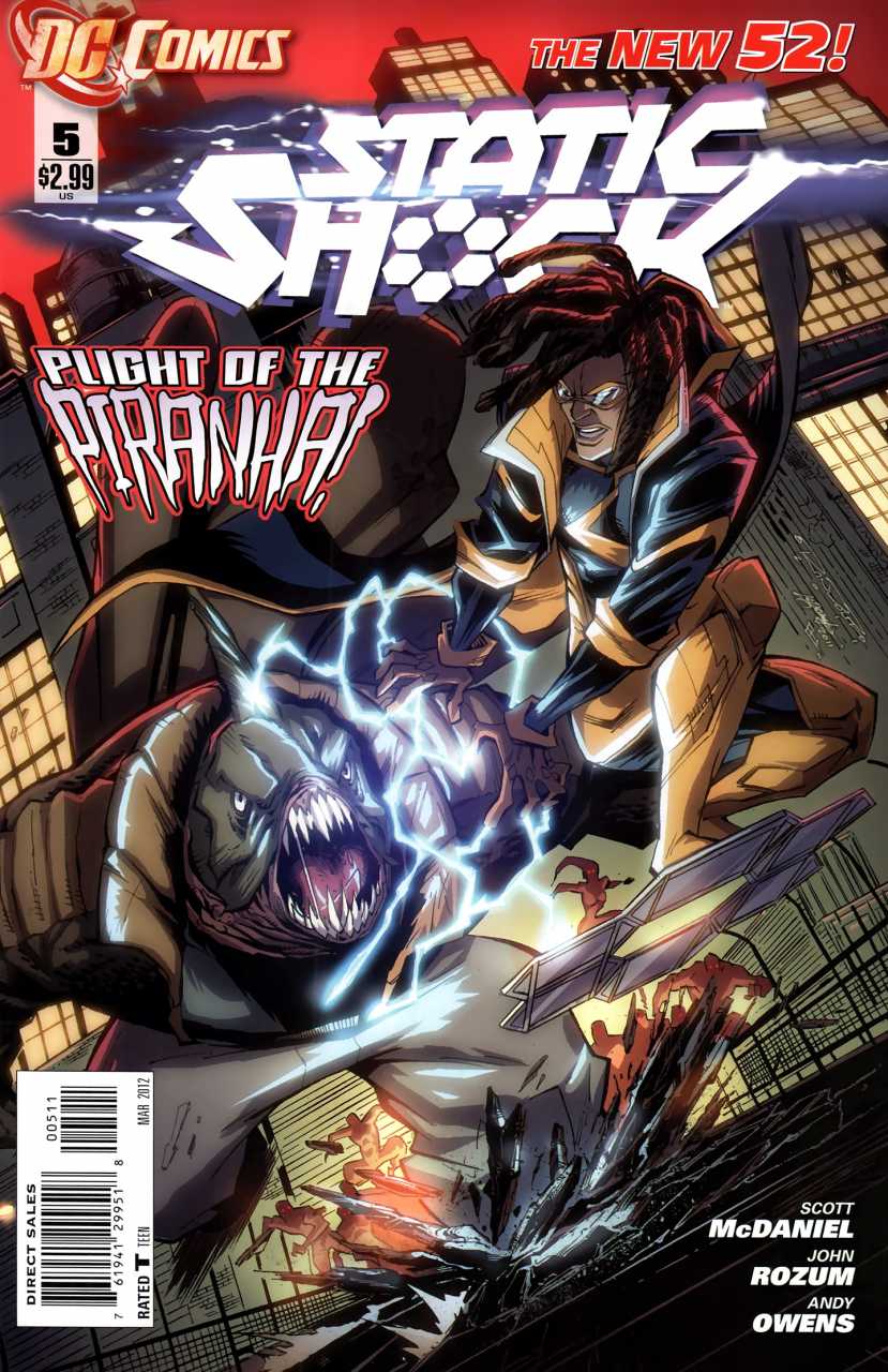 Static Shock (2011) #5 <BINS> <OFC>
