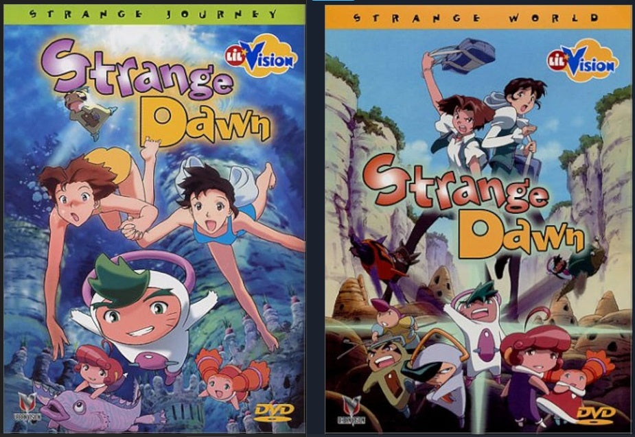 Strange Dawn Vol. 1 & 2 (DVD) ~Previously Viewed~