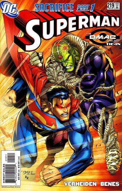 Superman (1987) #219 VF <OFC>