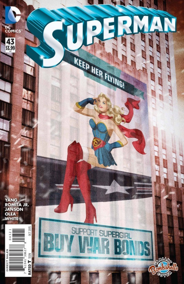 Superman (2011) #43 Des Taylor Variant VF <OFC>