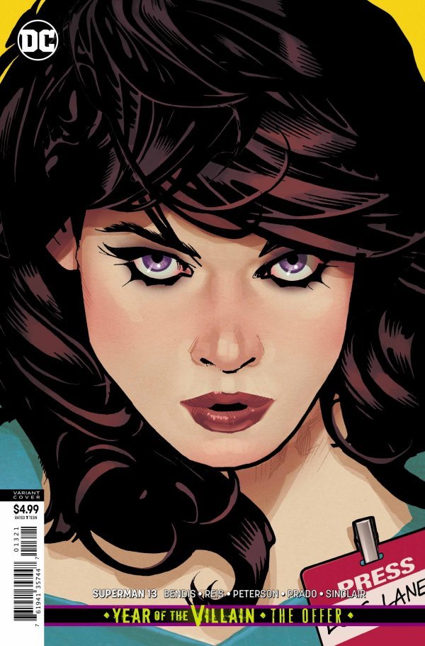 Superman (2018) #13 Card Stock Variant Edition [YoTV] The Offer <BINS> <OFC>