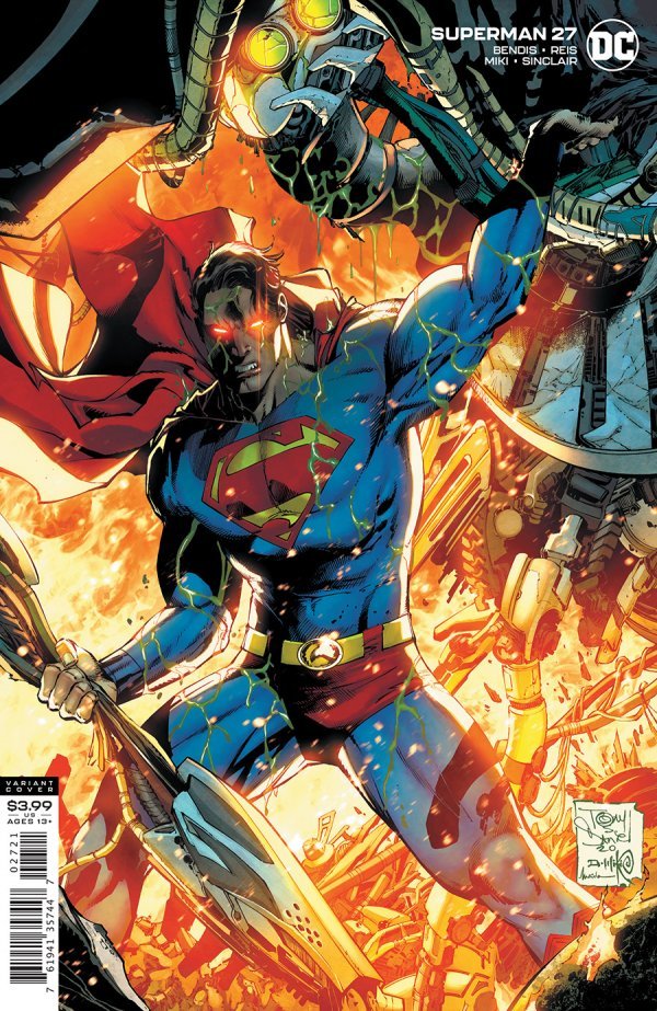 Superman (2018) #27 Cover B Tony S Daniel & Danny Miki Variant <BINS> <OFC>