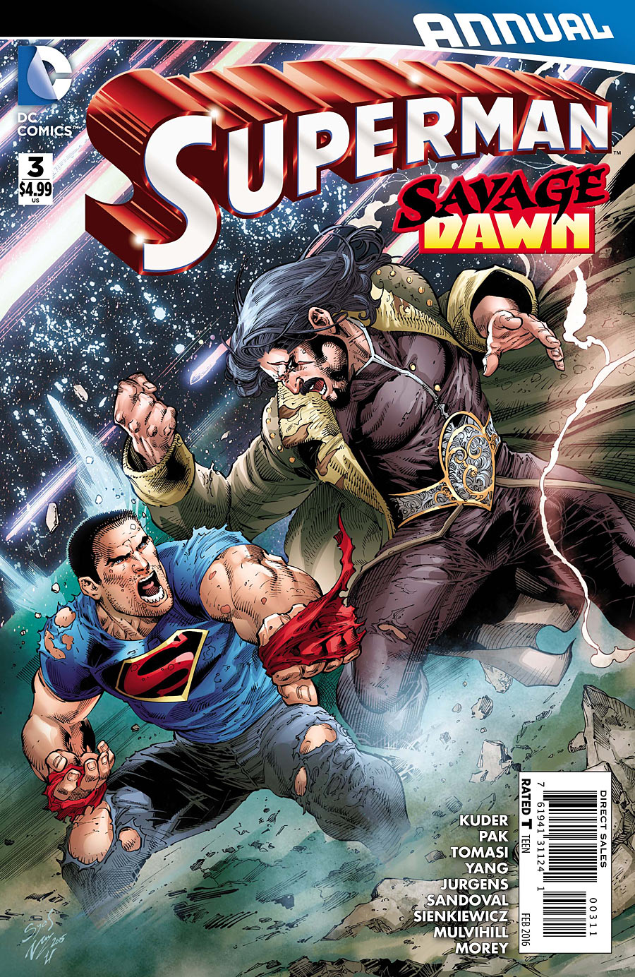 Superman (2011) Annual #3 VF <OFC>
