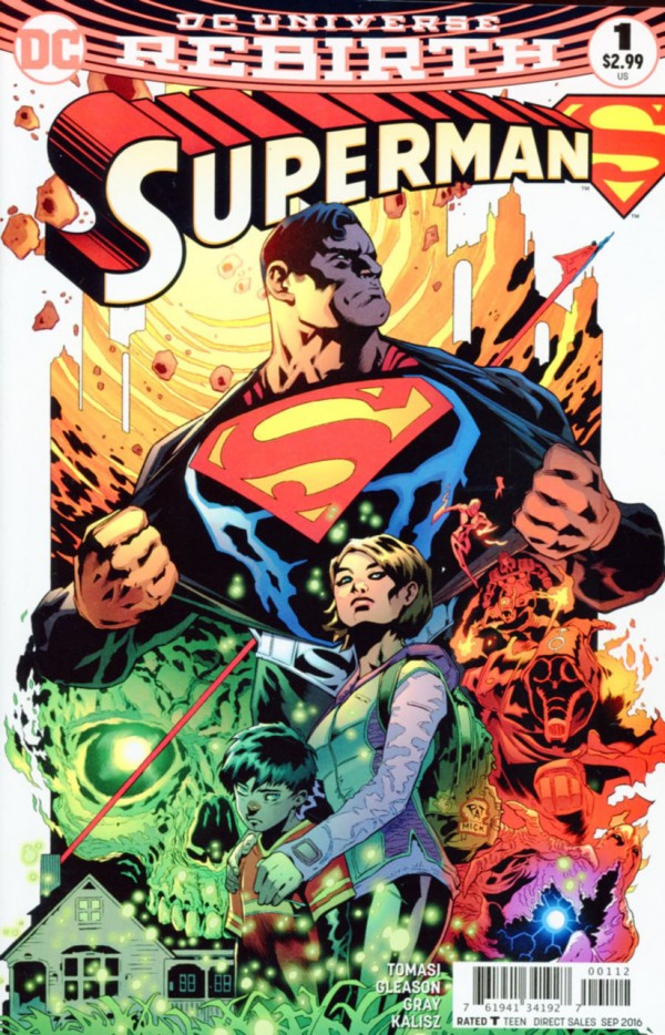 Superman (2016) #1 Variant (2nd Print) <BINS> <OFC>