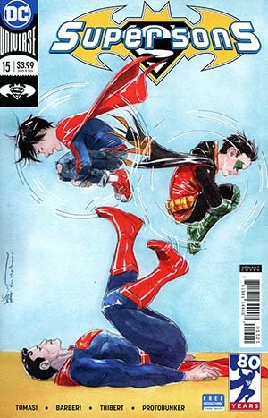 Super Sons (2017) #15 Dustin Nguyen Variant VF <OFC>