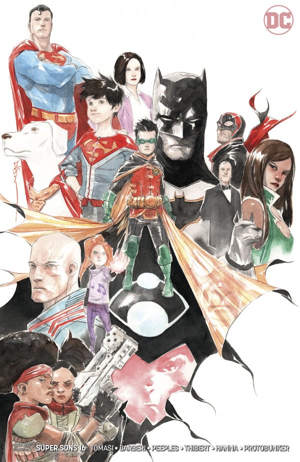Super Sons (2017) #16 Dustin Nguyen Variant VF <OFC>