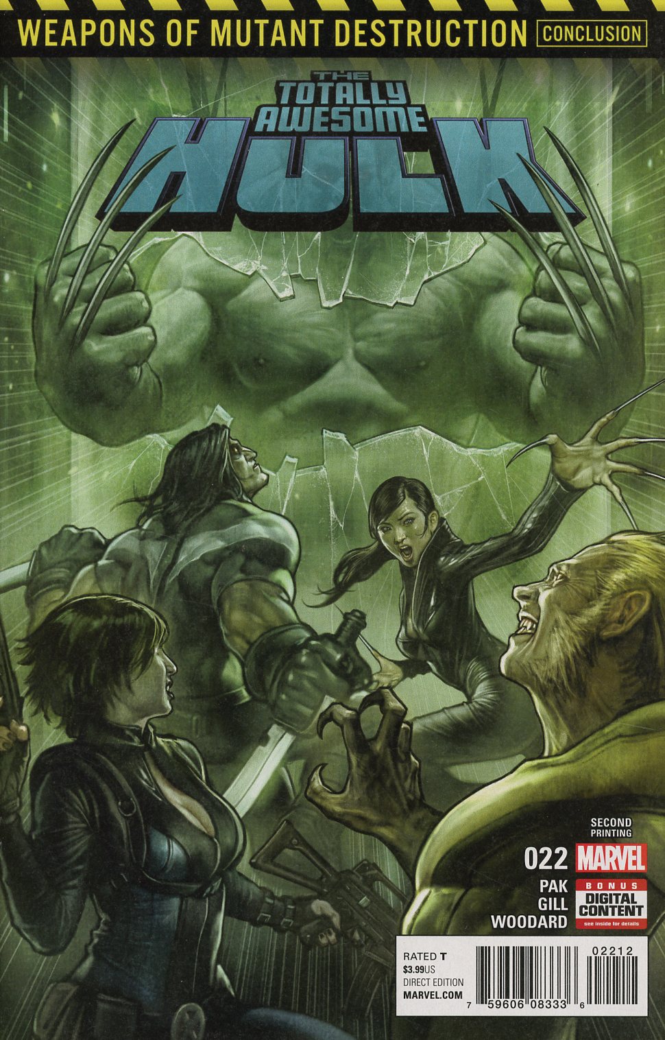 Totally Awesome Hulk #22 2nd Printing <BINS>