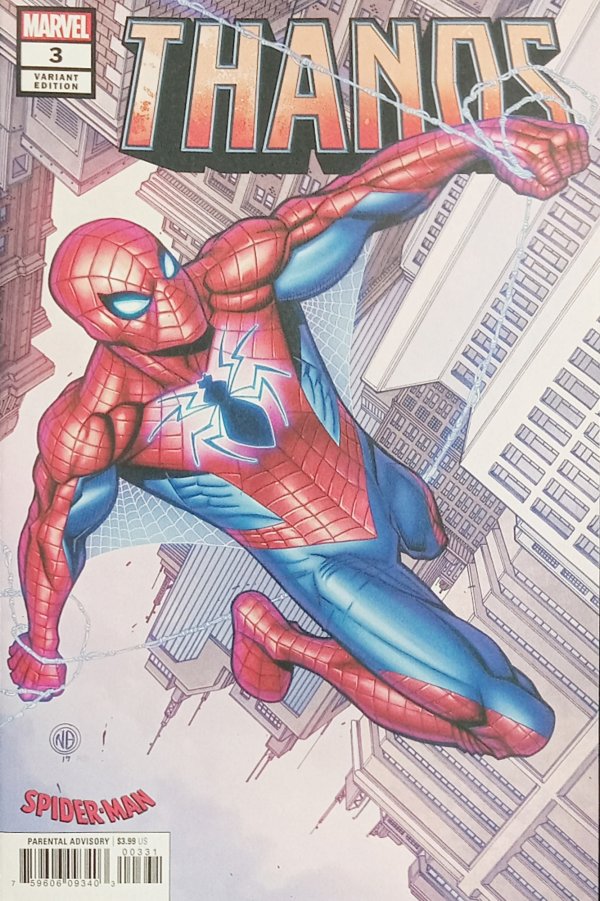 Thanos (2019) #3 (Of 6) Spider-Man Big Time Suit Variant <BINS> <OFC>