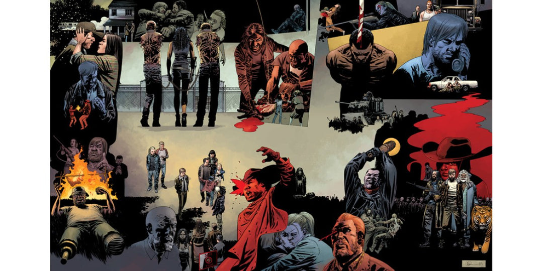 Walking Dead #115 [LOT of Covers A-M +Postcard]