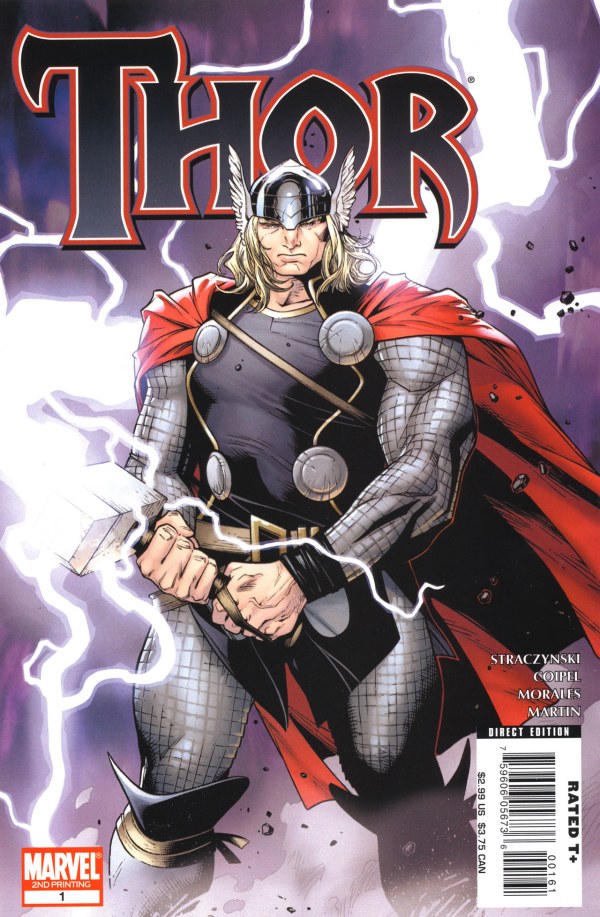 Thor (2007) #1 Oliver Coipel Variant (2nd Print) VF <OFC>