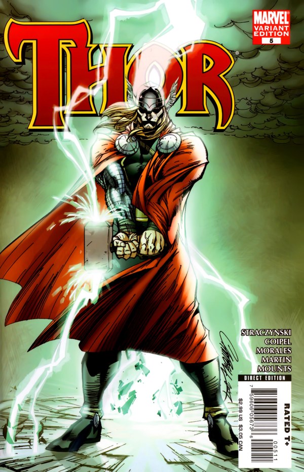 Thor (2007) #5 J. Scott Campbell Variant VF <OFC>