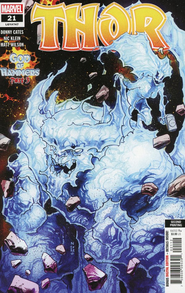 Thor (2020) #21 Variant (2nd Printing) Klein Edition <BINS> <OFC>