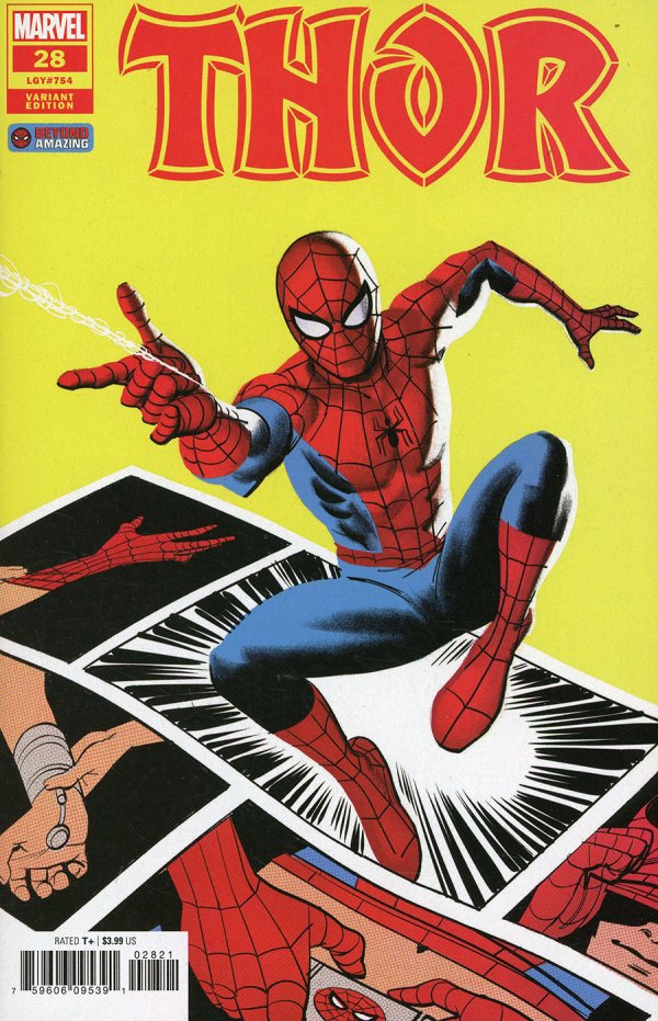 Thor (2020) #28 Smallwood Beyond Amazing Spider-Man Variant <BINS> <OFC>