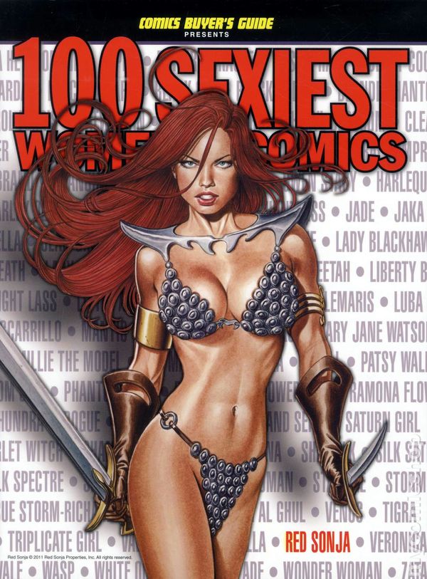 100 Sexiest Women In Comic Softcover OXD-11