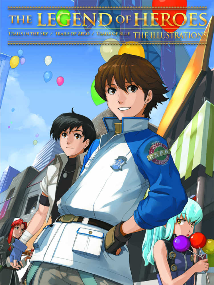 Legend Of Heroes Softcover Volume 02 Illustrations
