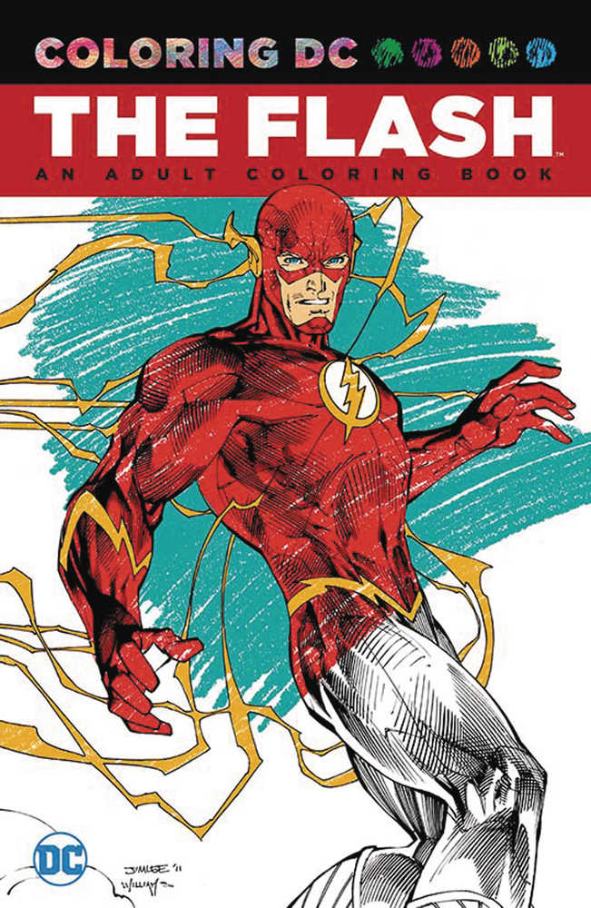 Flash An Adult Coloring Book TPB