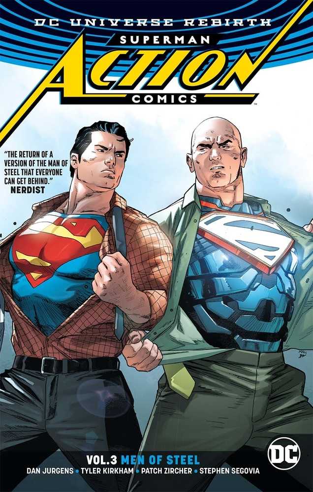 Superman Action Comics (Rebirth) TPB Volume 03 Men Of Steel