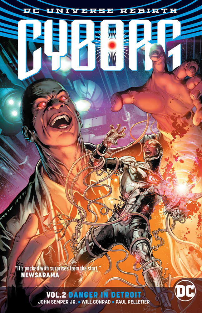 Cyborg TPB Volume 02 Danger In Detroit (Rebirth)