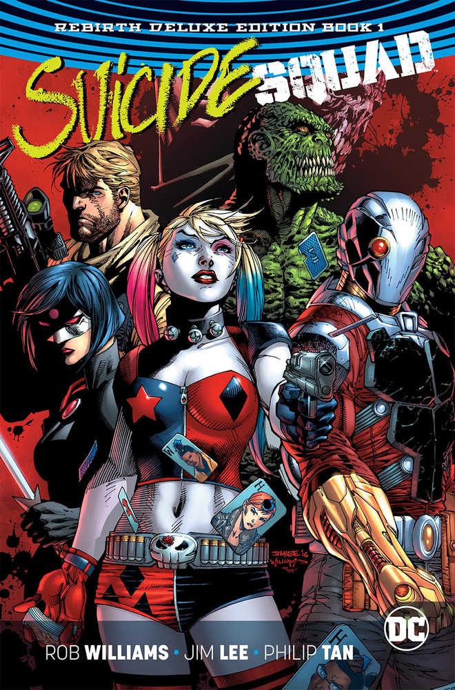 Suicide Squad Rebirth Deluxe Collector's Hardcover Book 01