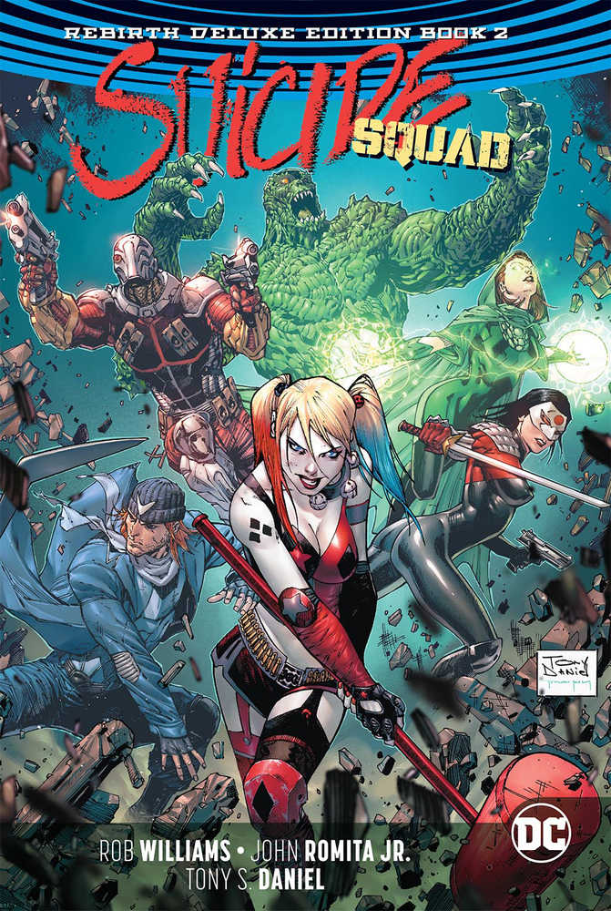 Suicide Squad Rebirth Deluxe Collector's Hardcover Book 02