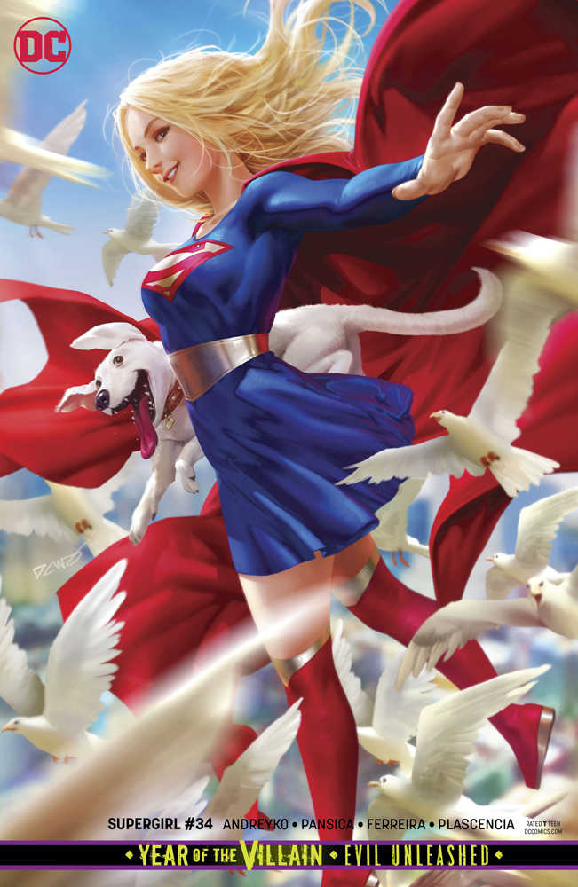 Supergirl (2016) #34 [Year of the Villain] Card Stock Derrick Chew Variant Edition <BINS> <OFC>