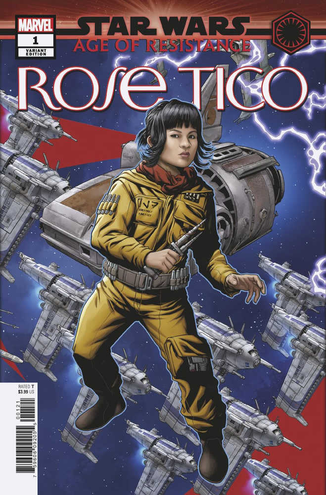 Star Wars Aor Rose Tico #1 McKone Puzzle Pc Variant