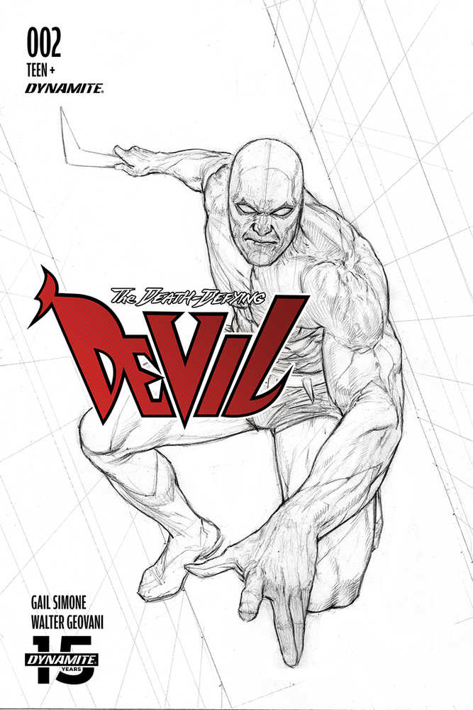 Death-Defying Devil #2 10 Copy Federici Black & White Variant Edition