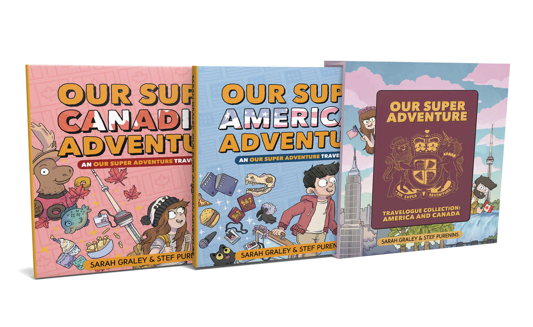 Our Super Adventure Travelogue America & Canada Hardcover