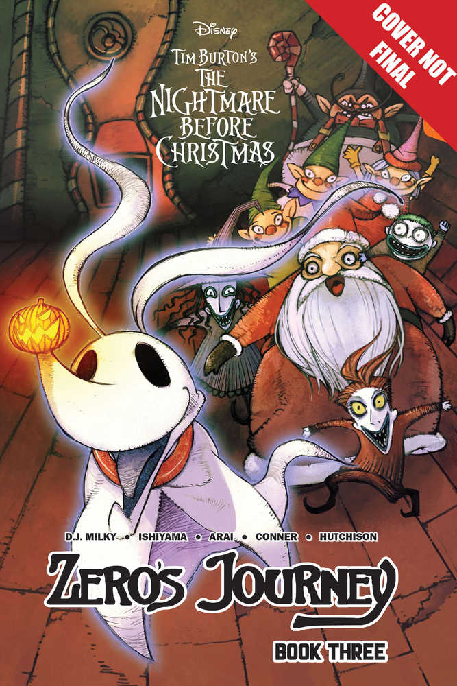 Disney Manga Nightmare Christmas Zeros Journey TPB Volume 03