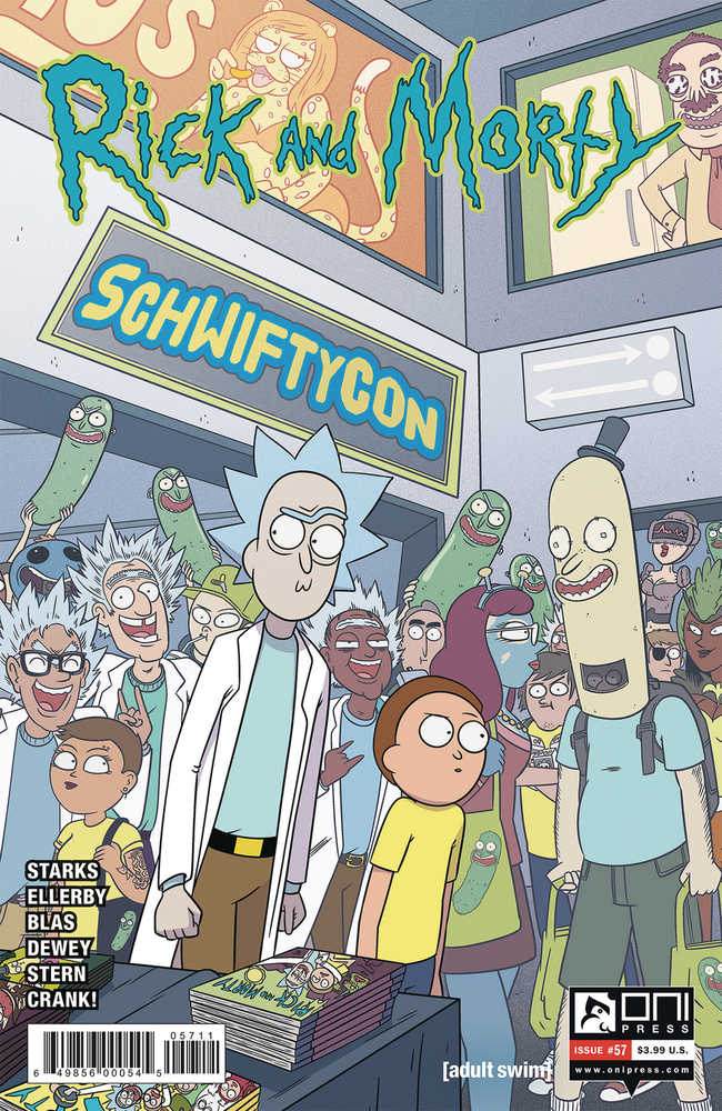 Rick & Morty (2015) #57 Cover A Ellerby